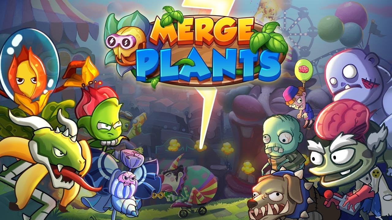 Game Merge Plants - Xâm nhập vào thế giới hoa quả