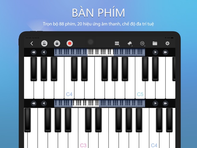 Tính Năng Nổi Bật của App Perfect Piano